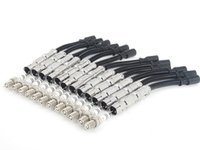 ES#2765413 - 0041595003KT5 - Ignition Service Kit - Without Coil Packs - Includes Twelve (12) Bosch Spark Plugs and Twelve (12) Prenco Ignition Coil Wires - Assembled By ECS - Mercedes Benz