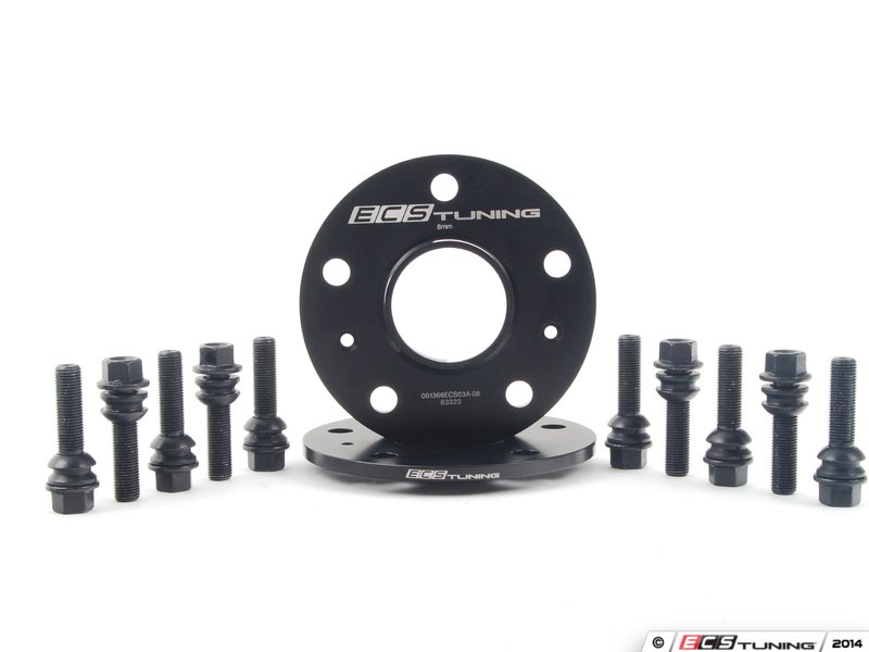 Ecs 001366ecs08kt1 Ecs Wheel Spacer Kit 8mm