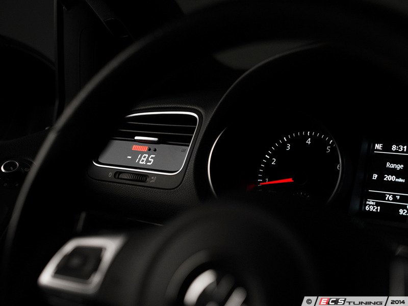 ECS News P3 Gauges Boost Gauges for your VW MK6 GTI