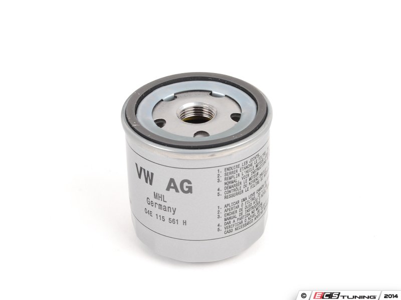 Genuine Volkswagen Audi - 04E115561H - Oil Filter - Priced Each (04E ...