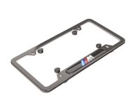 ES#2644045 - 82112348413 - ///M License Plate Frame - Carbon Fiber - ///M style for your BMW - Genuine BMW - BMW