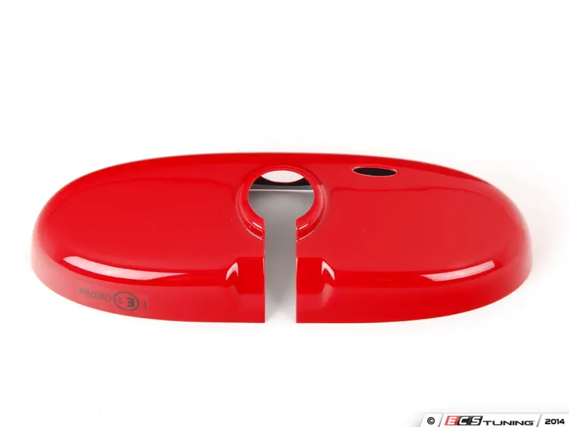 MINI Genuine Interior Manual Rear-View Mirror Cap Cover in Chili Red 51162339378 