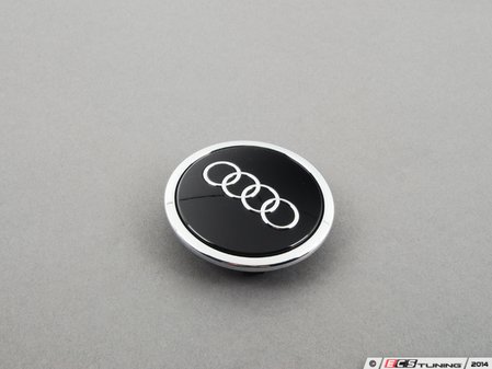 Genuine Volkswagen Audi - 8T0601170AAX1 - Center Cap - glossy black ...