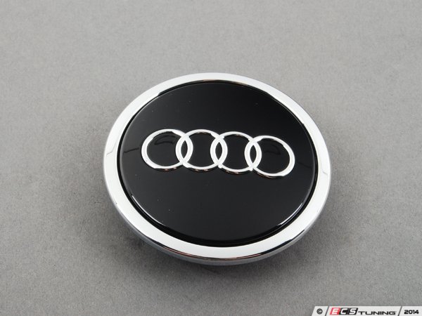 Genuine Volkswagen Audi - 8t0601170aax1 - Center Cap - Glossy Black 