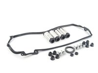 ES#2765666 - 11127513194KT - Valve Cover Gasket kit - For Cylinders 1-4 includes spark plug tubes - Assembled By ECS - BMW