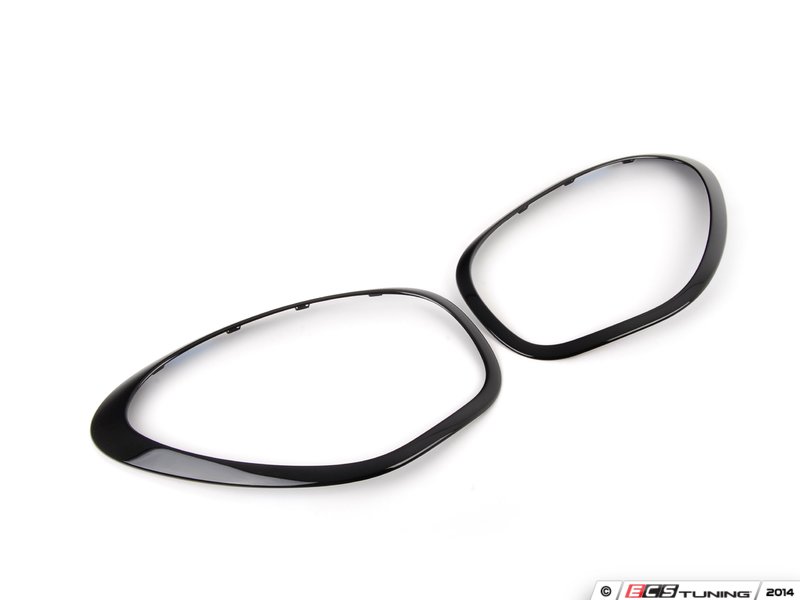 ECS News R60 MINI Black Line Headlight and Tail Light Trim