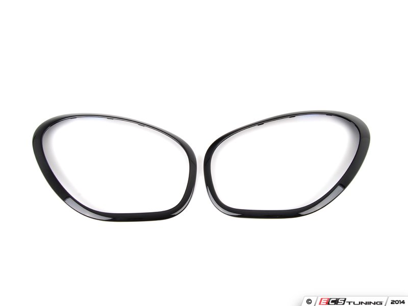 ECS News R60 MINI Black Line Headlight and Tail Light Trim