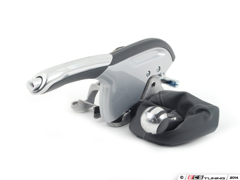 Genuine Porsche 99704480170FOU Aluminum Parking Brake & Shift Knob