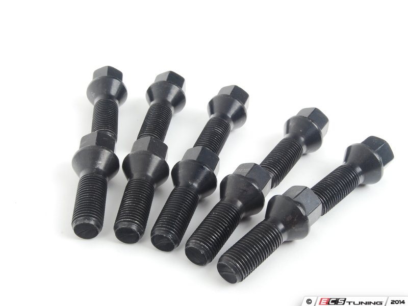 ECS ECS10610KTWBC1 ECS Wheel Spacer & Bolt Kit 6mm With Black