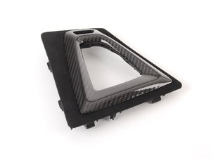 ES#2767292 - 51162358358 - Gearshift Trim Cover - Carbon Fiber - BMW Performance trim cover for your gear shift trim - Genuine BMW M Performance - BMW