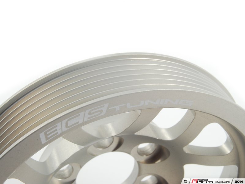 ECS 06F198001SLV Lightweight Underdrive Pulley Kit Silver