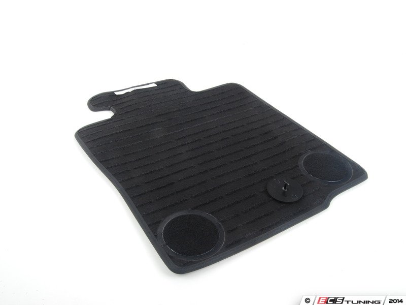 Genuine MINI 51472239968 MINI Emblem Logo Floor Mat Carpet Set Front & Rear (51472239968)