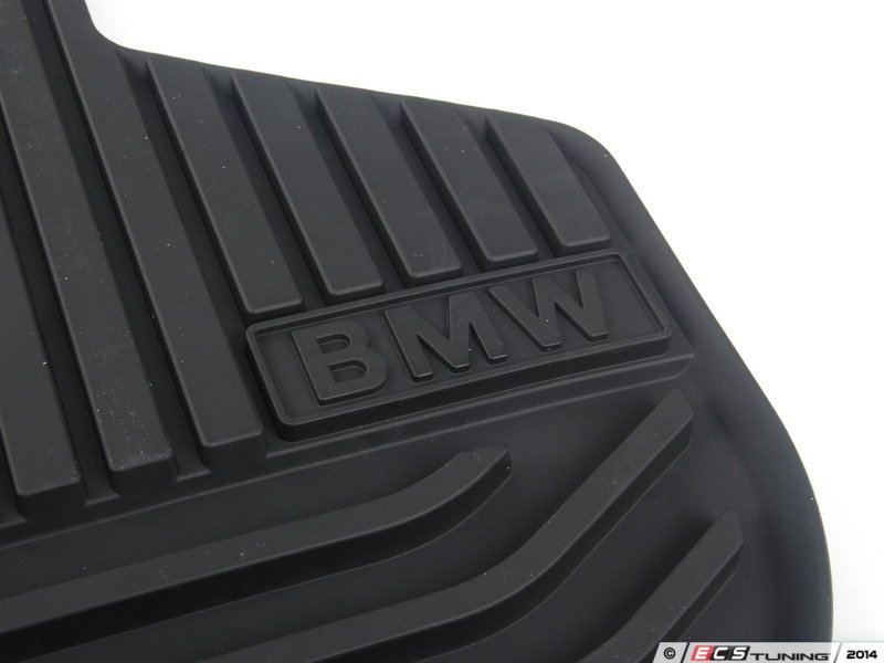 Genuine BMW 51472346785 F10 Rear All Weather Rubber Floor Mats