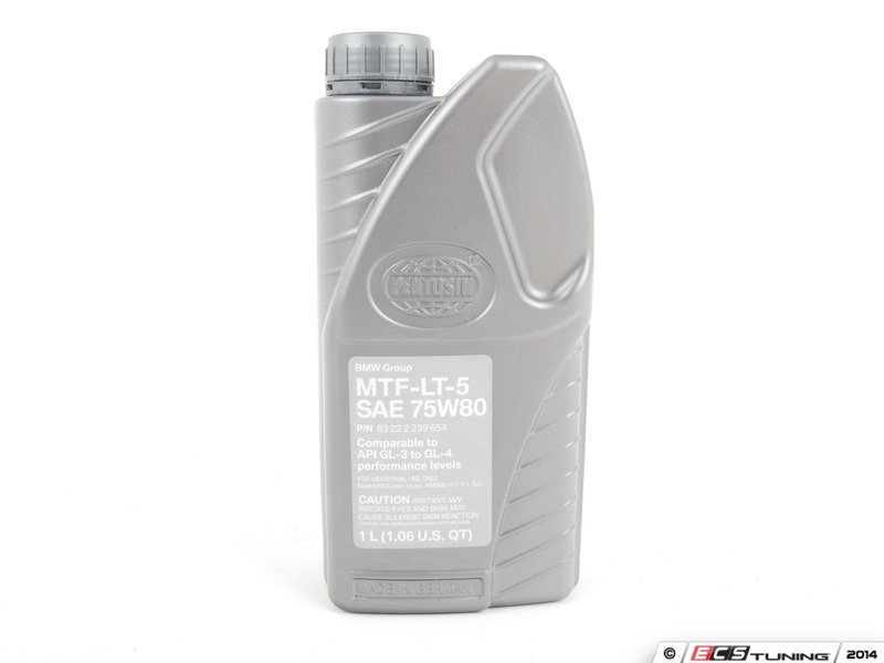 Genuine BMW 83222239654KT Manual Transmission Fluid Kit (NO