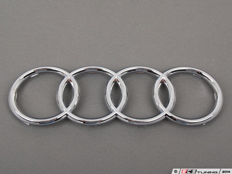 Genuine Volkswagen Audi - 8N0853605 - Audi Chrome Emblem - Front - (NO ...