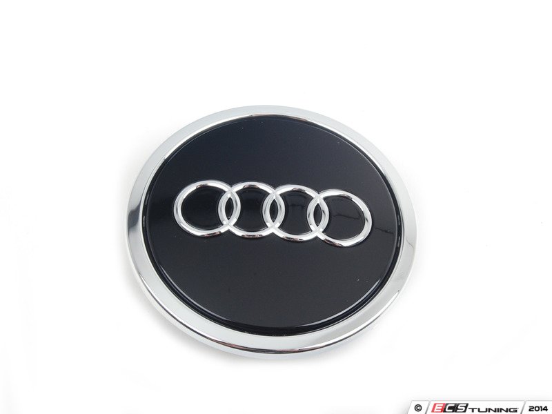 Genuine Volkswagen Audi - 4B0601170AAX1 - Center Cap - Glossy Black ...