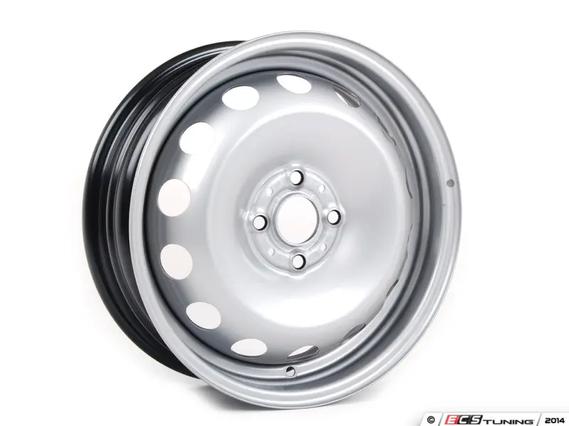 Genuine MINI - 36116764346KT - Steel Wheel Silver - Set Of Four