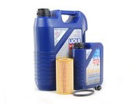 ES#2784971 - MK525OILKT1 - Oil Service Kit - With Magnetic Drain Plug - *ECS Recommends* - Includes Liqui Moly oil, Mann filter, and ECS magnetic drain plug - Assembled By ECS - Volkswagen