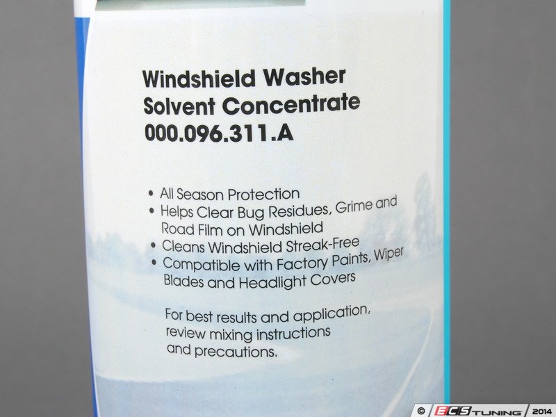 Genuine Volkswagen Audi 000096311A Windshield washer concentrate (000 096 311 A)