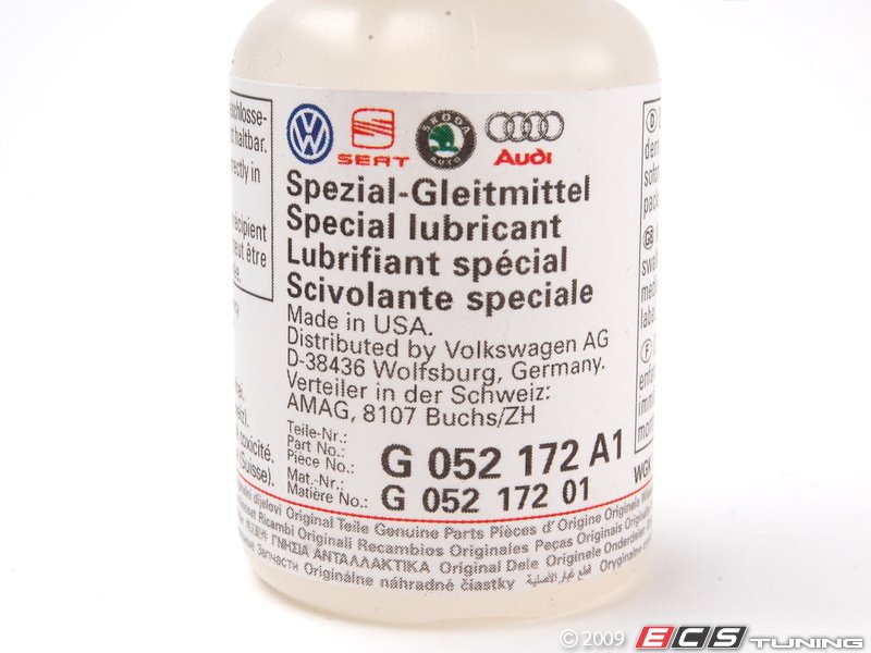 Genuine Volkswagen Audi G052172A1 Weatherstrip Lubricant (G 052 172 A1)