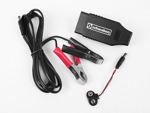 ES#2748866 - 006306SCH01A - Memory Saver Kit - Maintain your vehicle radio, seat and other presets by plugging this tool into the OBD II port and attaching a 9 volt battery or other 12 volt source while battery is removed from the car. - Schwaben - Audi BMW Volkswagen Mercedes Benz MINI Porsche