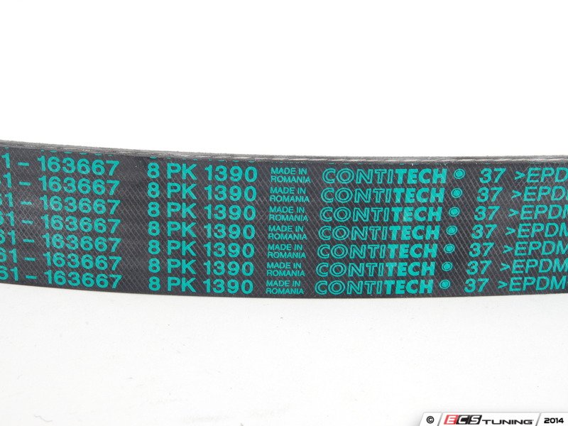 Continental 8PK1390 Serpentine Belt – 8 Rib X 1390mm For BMW 640i, X5, X3, 535i