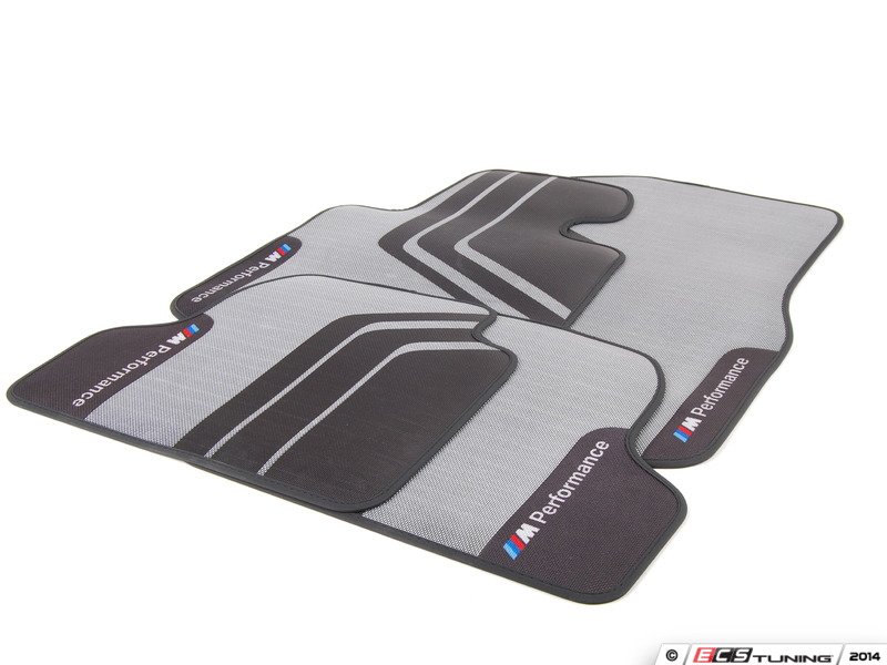 Genuine BMW M Performance 51472353377KT BMW Performance Floor Mats Set