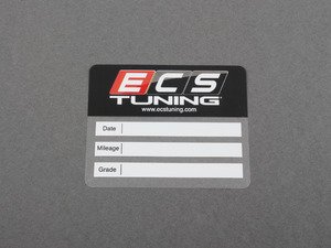 ES#2804104 - 009012ECS01 - Oil Change Sticker - Priced Each - Be sure to remind yourself when it will be time to order your next Oil Service Kit from ECS Tuning - ECS - Audi BMW Volkswagen Mercedes Benz MINI Porsche