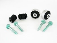 ES#7261 - 1h0498000 - Heavy Duty Control Arm Bushing Set - Comes with two OE bushings, two HD bushings & OEM hardware - Assembled By ECS - Volkswagen