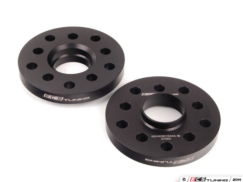 ECS News - Audi 8V S3 - ECS Wheel Spacer Flush Fit Kit