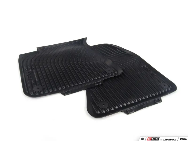 AUDI Genuine 4H1061221041 Front All Weather Floor Mat