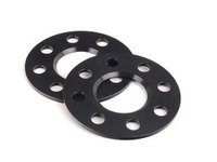 ES#2731324 - 1024562SW - H&R DR Series Wheel Spacers Black - 5mm (1 Pair) - Get the stance you've always wanted - H&R - MINI