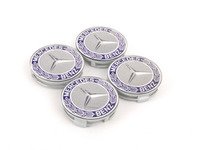 ES#2749195 - 66470120KT - Center Cap - Set Of Four - Clip-In Center Cap With Mercedes-Benz Laurel Wreath logo - Genuine Mercedes Benz - Mercedes Benz