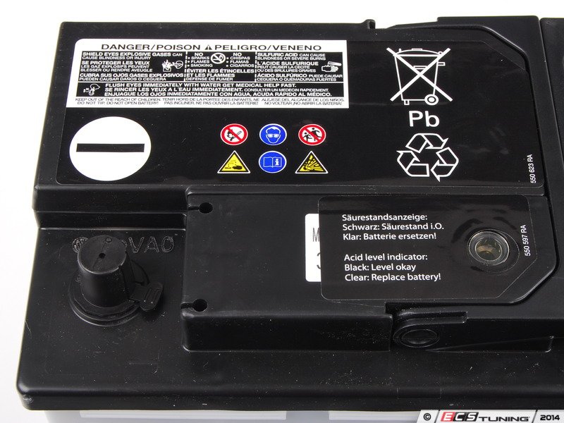 volkswagen battery indicator