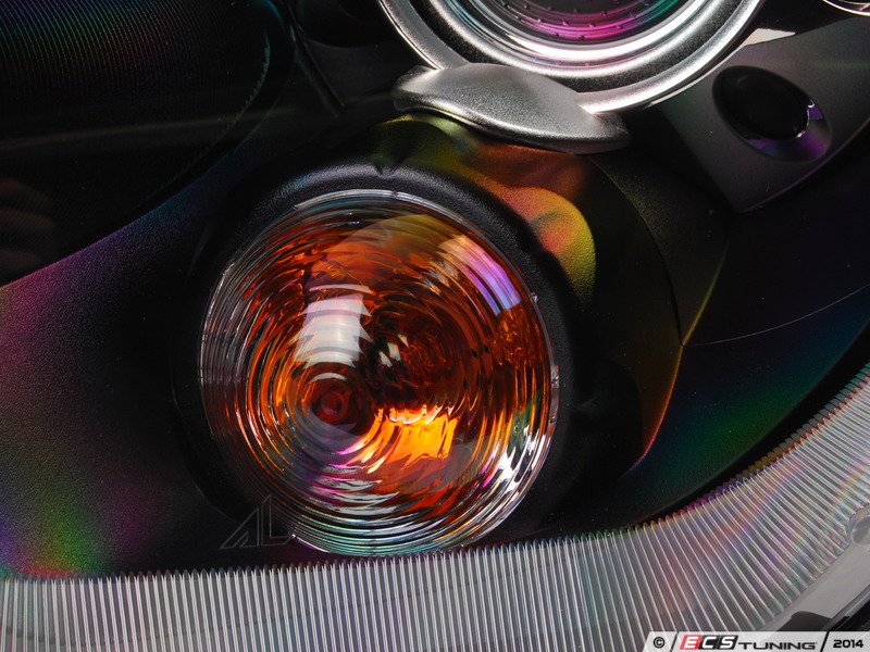 Genuine MINI 63102289650KT BiXenon Headlight Black 25 W Set