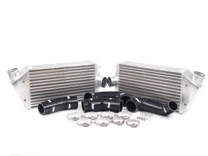 ES#2684976 - FMINT997BLK - Intercooler Upgrade Kit With Black Silicone Hoses - Cooler charge air equals bigger horsepower - Forge - Porsche