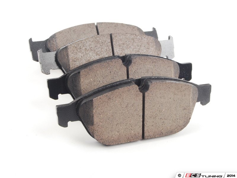 Akebono - 4G0698151B - Front Euro Ceramic Brake Pad Set (EUR1549)