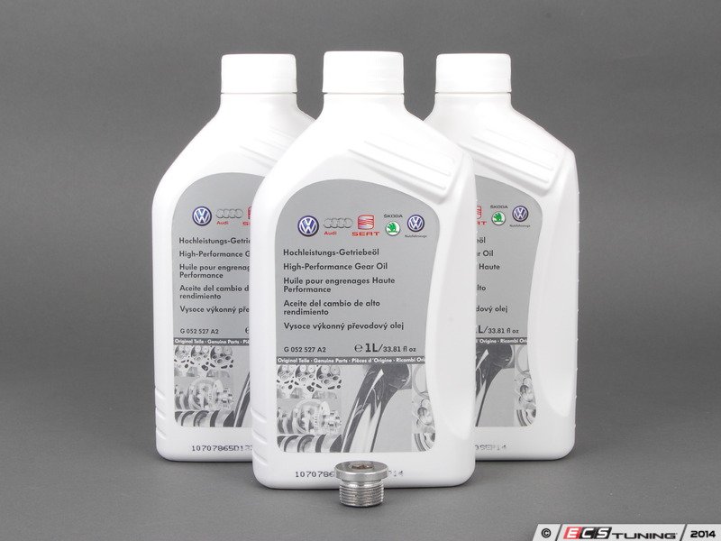 Genuine Volkswagen Audi - G052527A2KT - Manual Transmission Fluid ...