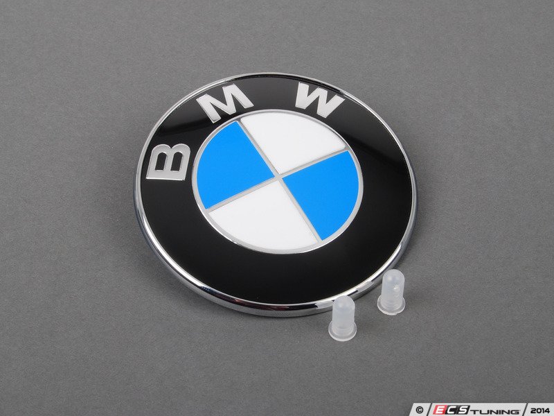 Genuine BMW - 51148132375KT1 - BMW Emblem / Roundel With Grommets ...