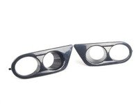 ES#2817048 - E46m3abshmfogins - Fog Light Inserts - gloss black - Give your BMW a truly unique style - ECS - BMW
