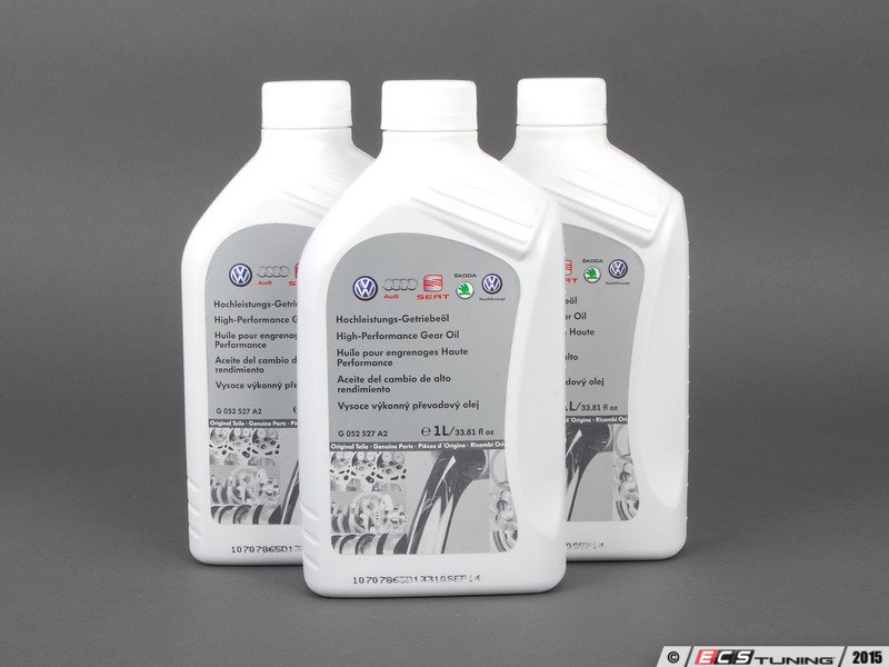 Genuine Volkswagen Audi G052527A2KT Manual Transmission Fluid Service Kit (G 052 527 A2K T)