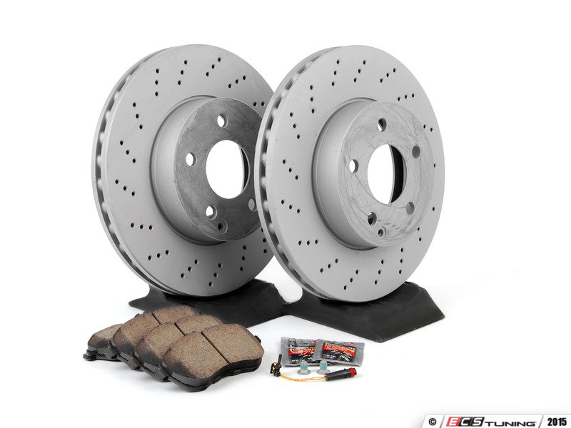 ECS News Brake Service Kits for your MercedesBenz W204 C300