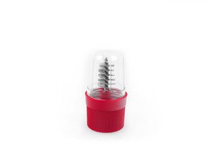 ES#2762171 - 006348SCH01A - Battery Post And Terminal Brush - Get a clean start. Use this battery brush to clean the battery post and the battery cable on top post batteries. - Schwaben - Audi BMW Volkswagen Mercedes Benz MINI Porsche