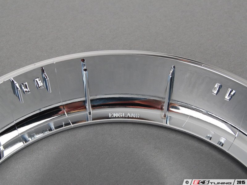 Genuine MINI 51167131186 Shifter Boot Trim Ring Chrome (51167131186)