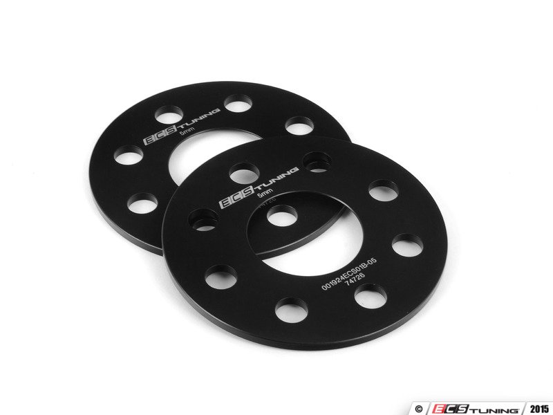 ECS 001924ECS01B05KT ECS Wheel Spacers 5mm (Pair)