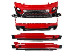 mini body clubman jcw r55 kit aero 2009 kits ii chili 2008 bumper pdc longer without sold bumpers