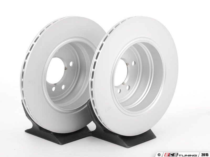 Genuine BMW 34216864053KT Rear Brake Rotors Pair (320x20)