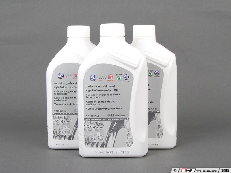 Genuine Volkswagen Audi - G052527A2KT - Manual Transmission Fluid ...