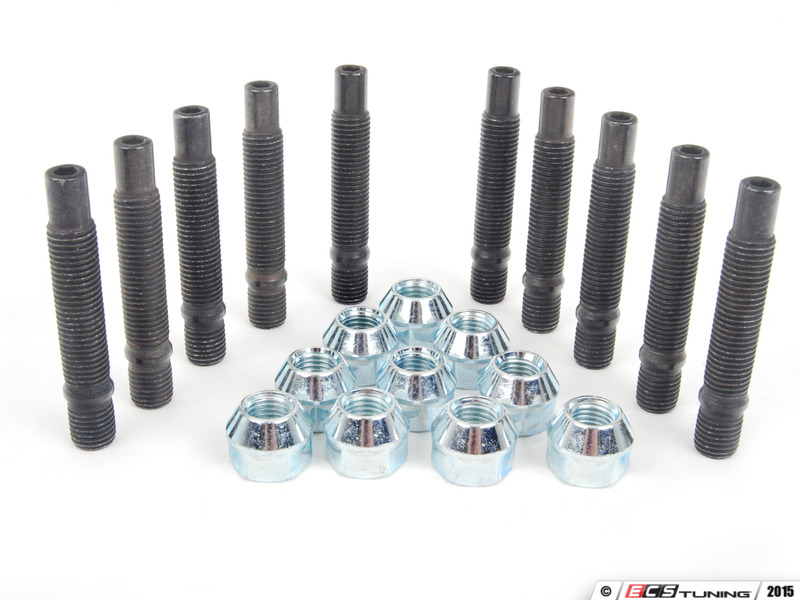 ECS News BMW E46 M3 ECS Wheel Stud Conversion Kit