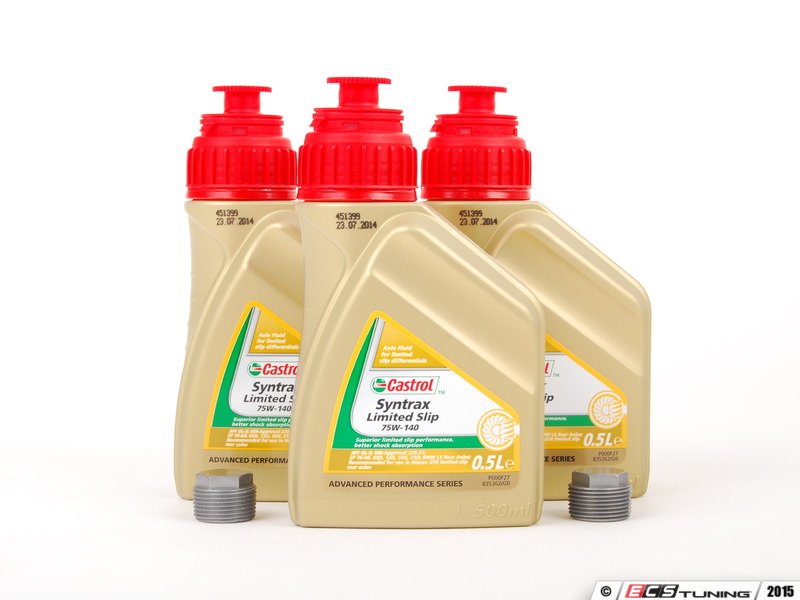 Genuine Mercedes Benz 001989520310KT1 Rear Differential Fluid